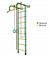 Детский спортивный комплекс ДСК   "Пионер-1" (усиленый) 2,9-3,4м. (зеленый-желтый)