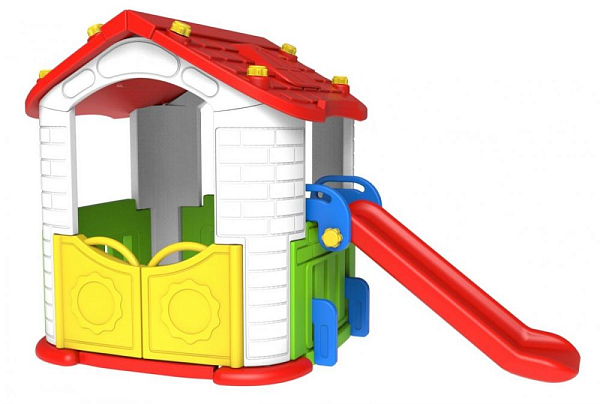 картинка Игровой домик с горкой CHD-801 от магазина Лазалка