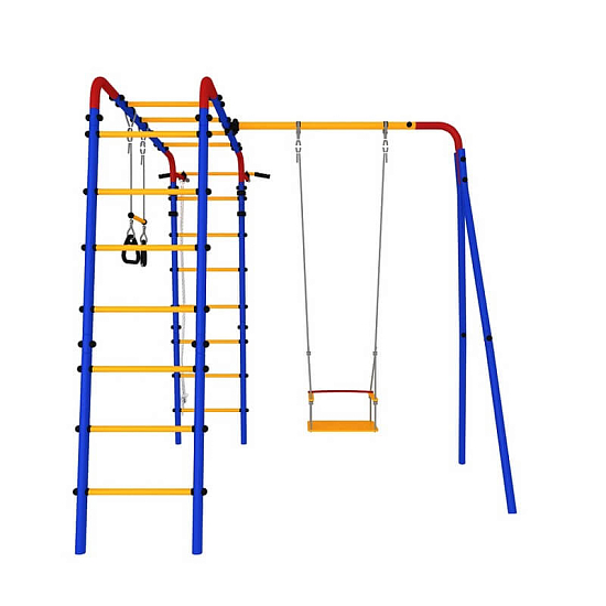 Детский спортивный комплекс для дачи  ROMANA Веселая лужайка