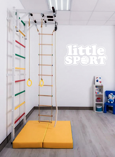 картинка Шведская стенка "LittleSport" R2 турник-рукоход от магазина Лазалка