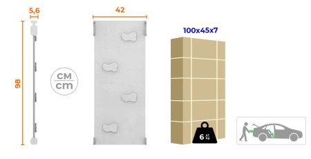 Доска наклонная Romana Eco 6