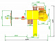 картинка Детская площадка Пикник "Вега" с винтовой трубой от магазина Лазалка