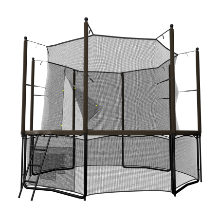 Батут UNIX line 10 ft Black&Brown (inside)