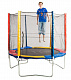 Батут с сеткой "Trampoline" multicolour диаметр 240см