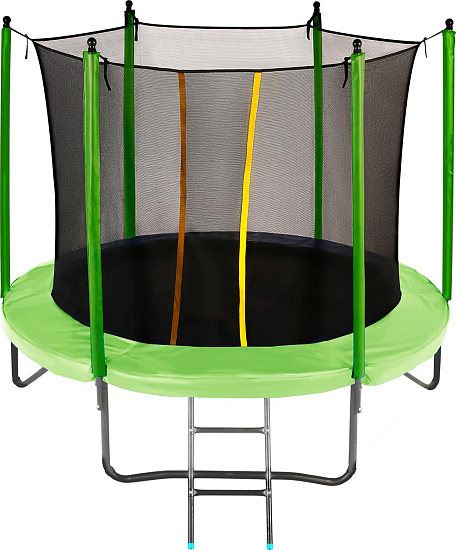 Батут Jumpy Comfort 8FT диаметр 240см (зеленый)