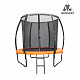 Батут с сеткой  DFC Trampoline Kengoo 8FT-TR-E-BAS диаметр 244см