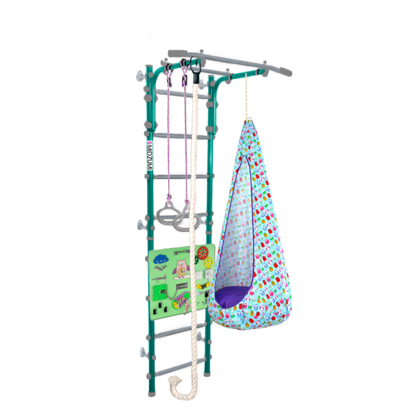 Шведская стенка Midzumi Fukuro Kabe Busyboard (ментоловый сорбет)