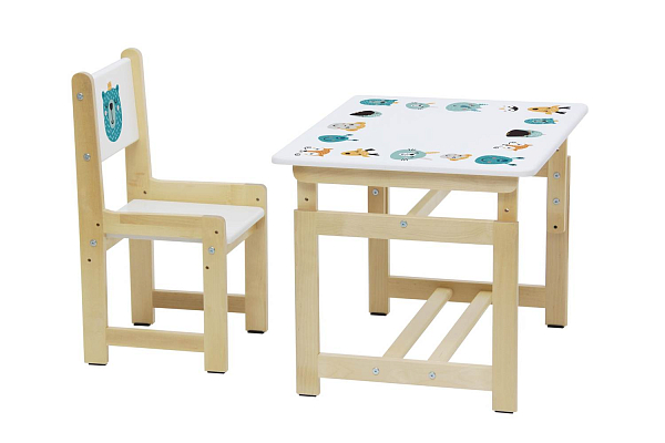 Комплект растущей детской мебели Polini kids Eco 400 SM