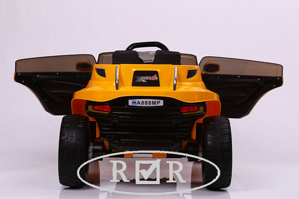 Электромобиль детский RiverToys Hummer A888MP (желтый) с дистанционным управлением