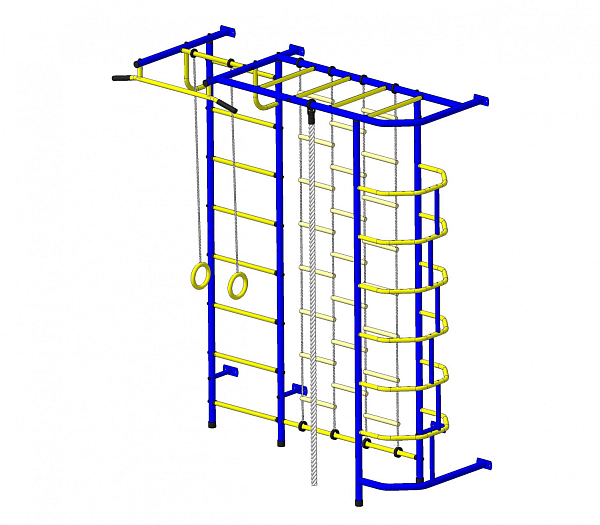 Детский спортивный комплекс ДСК "Пионер-С5Л" с лестницей (пристеночный)