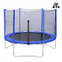 Батут с сеткой DFC Trampoline Fitness 14FT-TR-B диаметр 430см