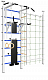 Шведская стенка Sv Sport враспор ТстБСДК (высота 275-295см)  761 